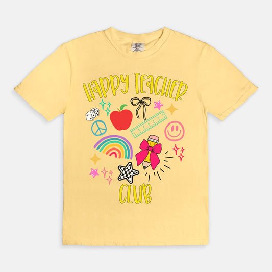 Happy Teacher Club Tee