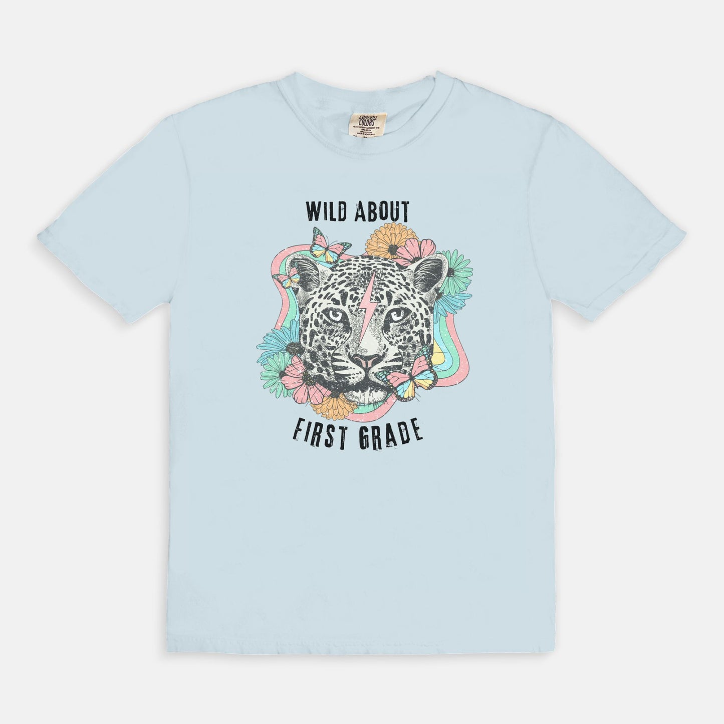 Wild About First Grade Tee