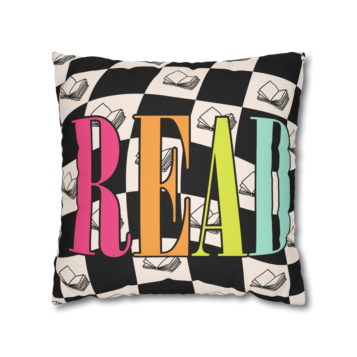 READ 90s Pillow COVER 18x18