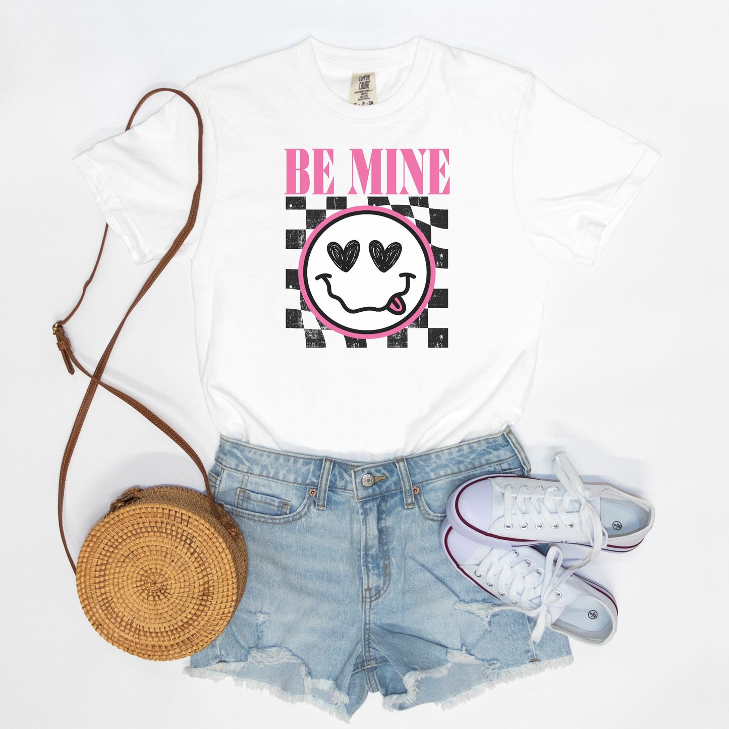 Be Mine Smiley Tee