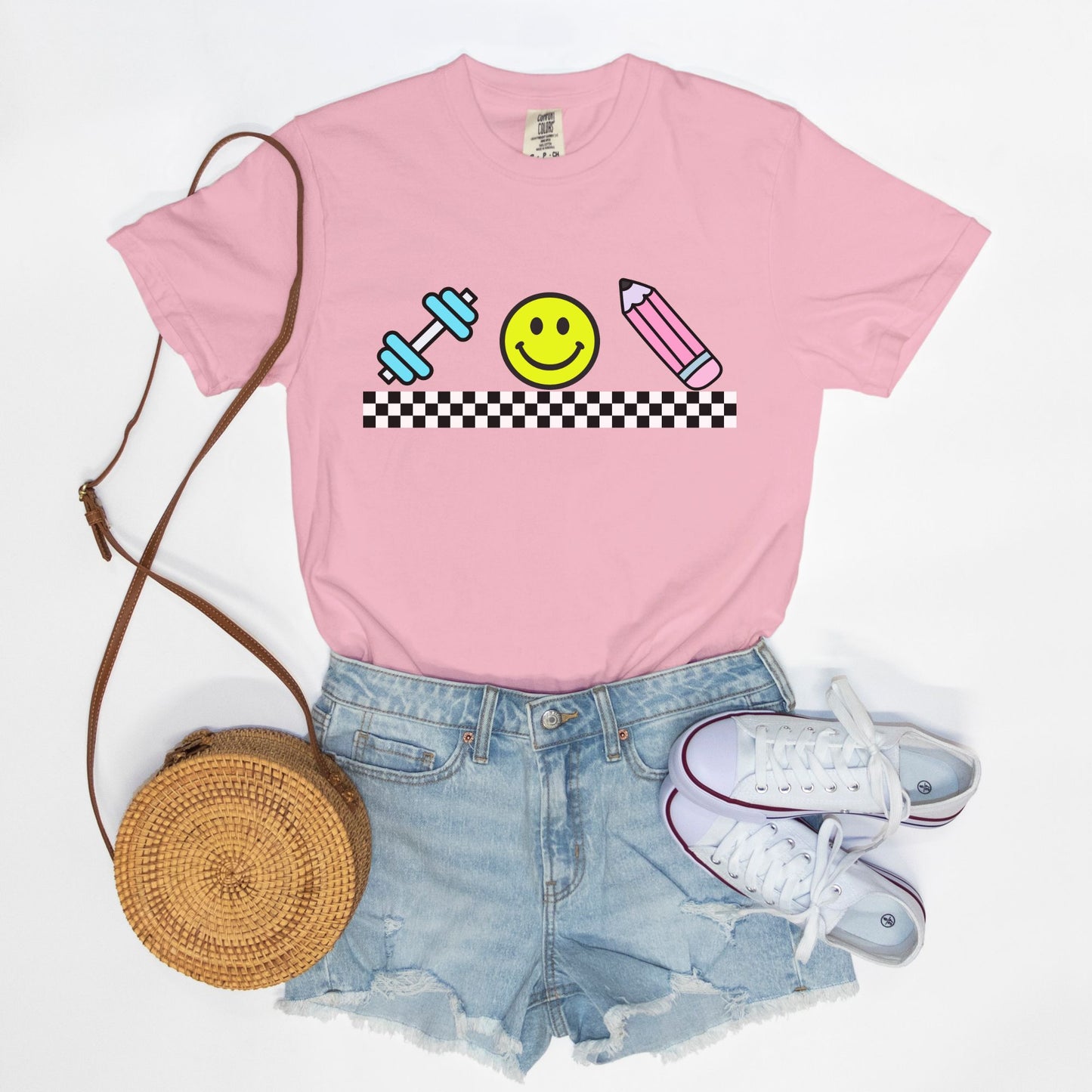 Happy Teacher Fit Tee