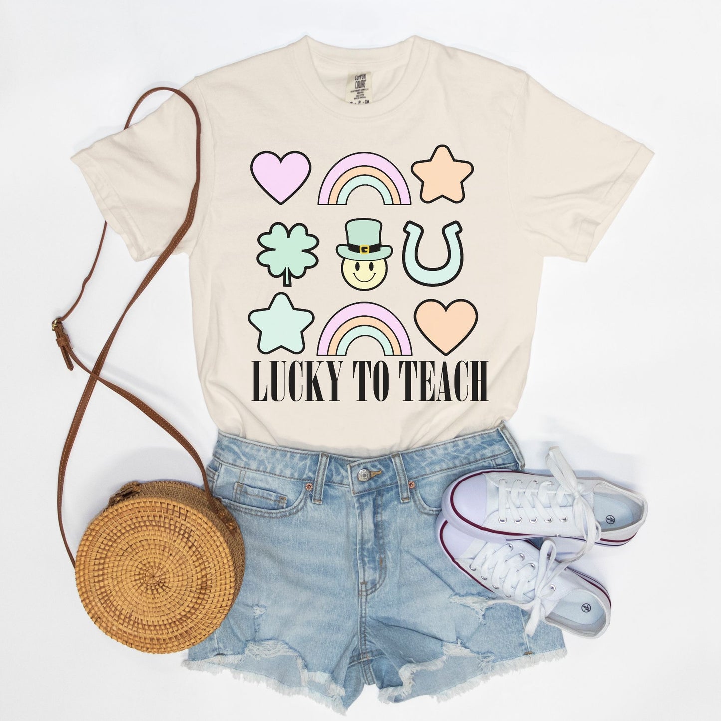 Lucky To Teach Tee