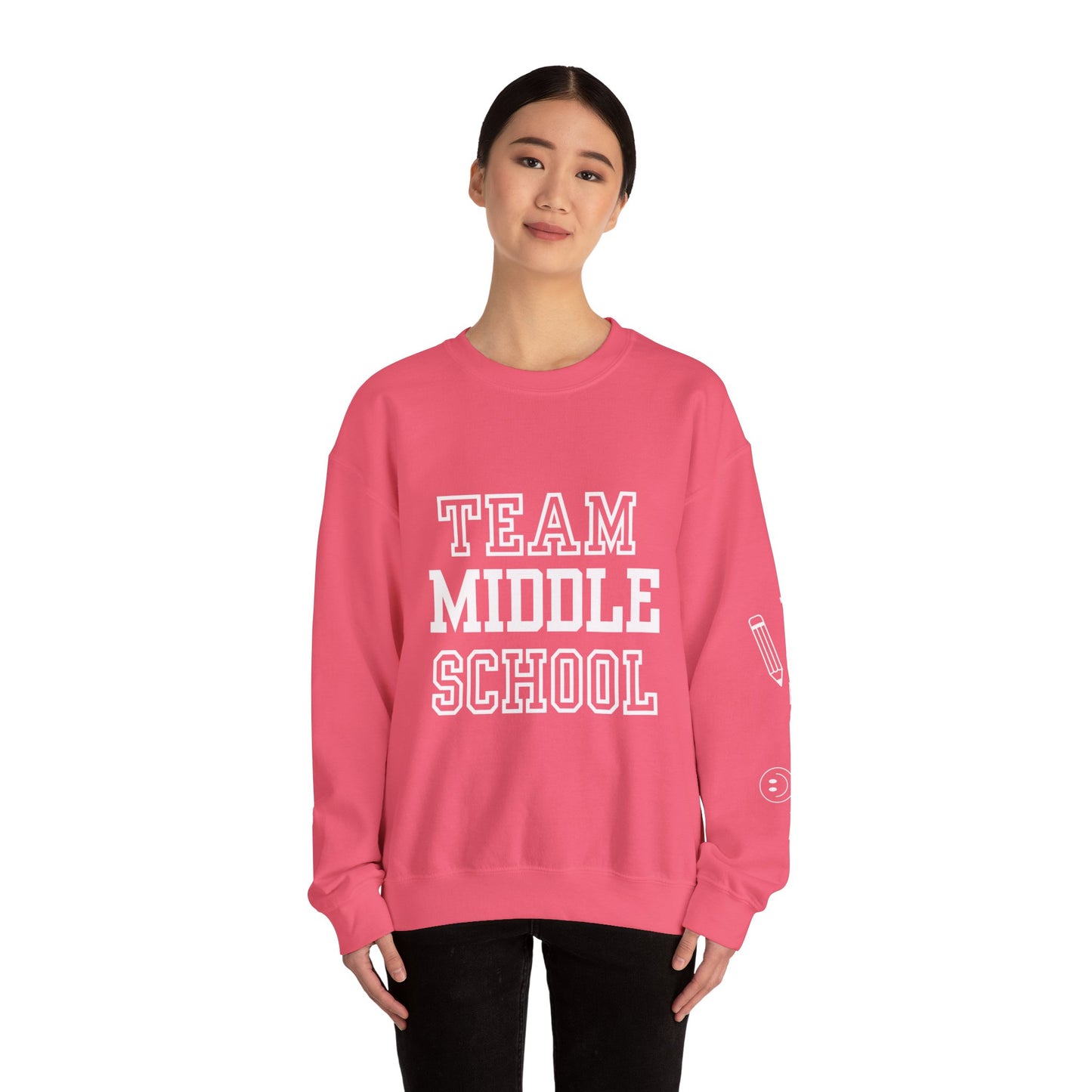 Middle School Dream Team Sweatshirt w/ Sleeve Detail