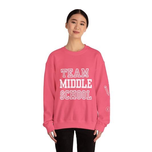 Middle School Dream Team Sweatshirt w/ Sleeve Detail