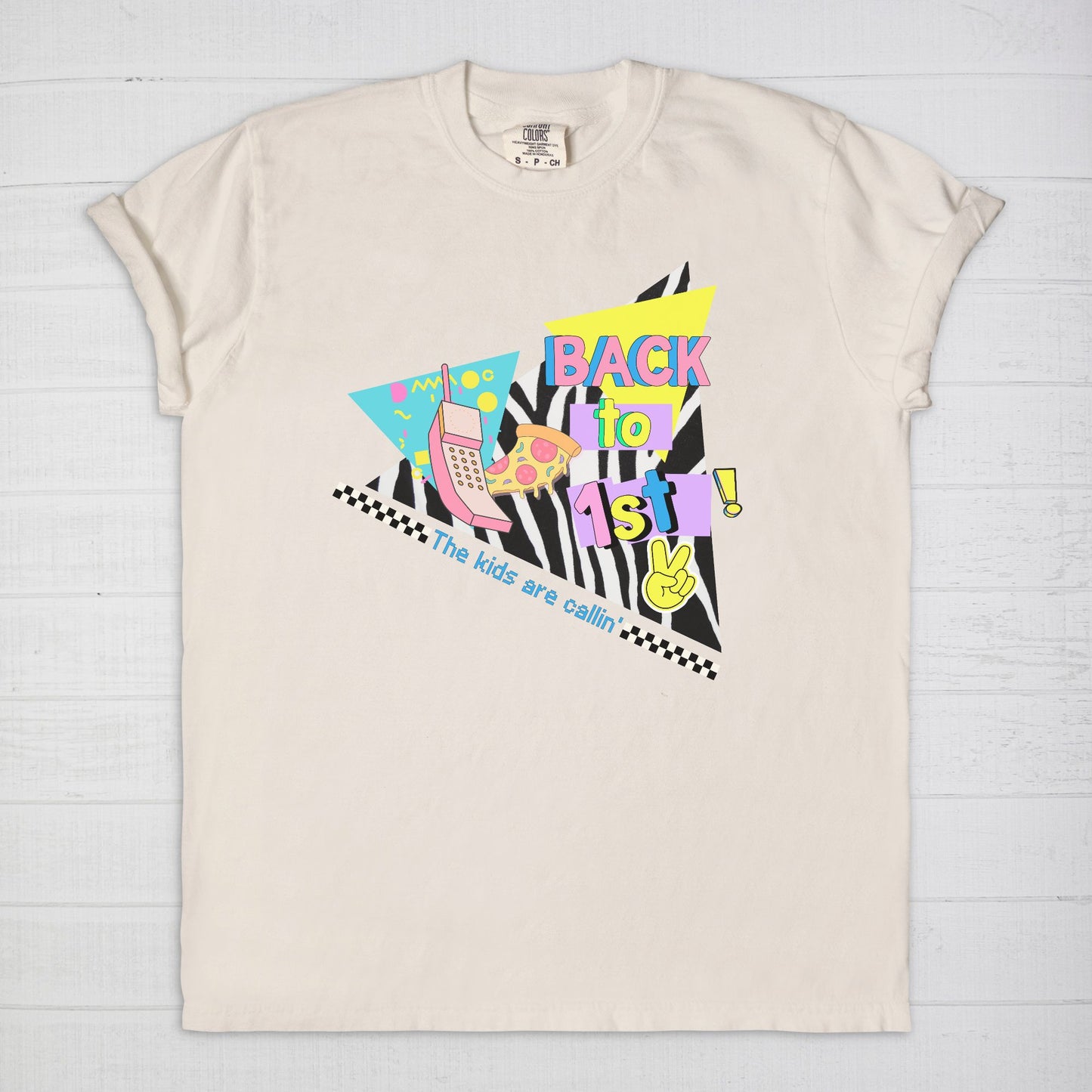 Retro Geometric 1st Tee