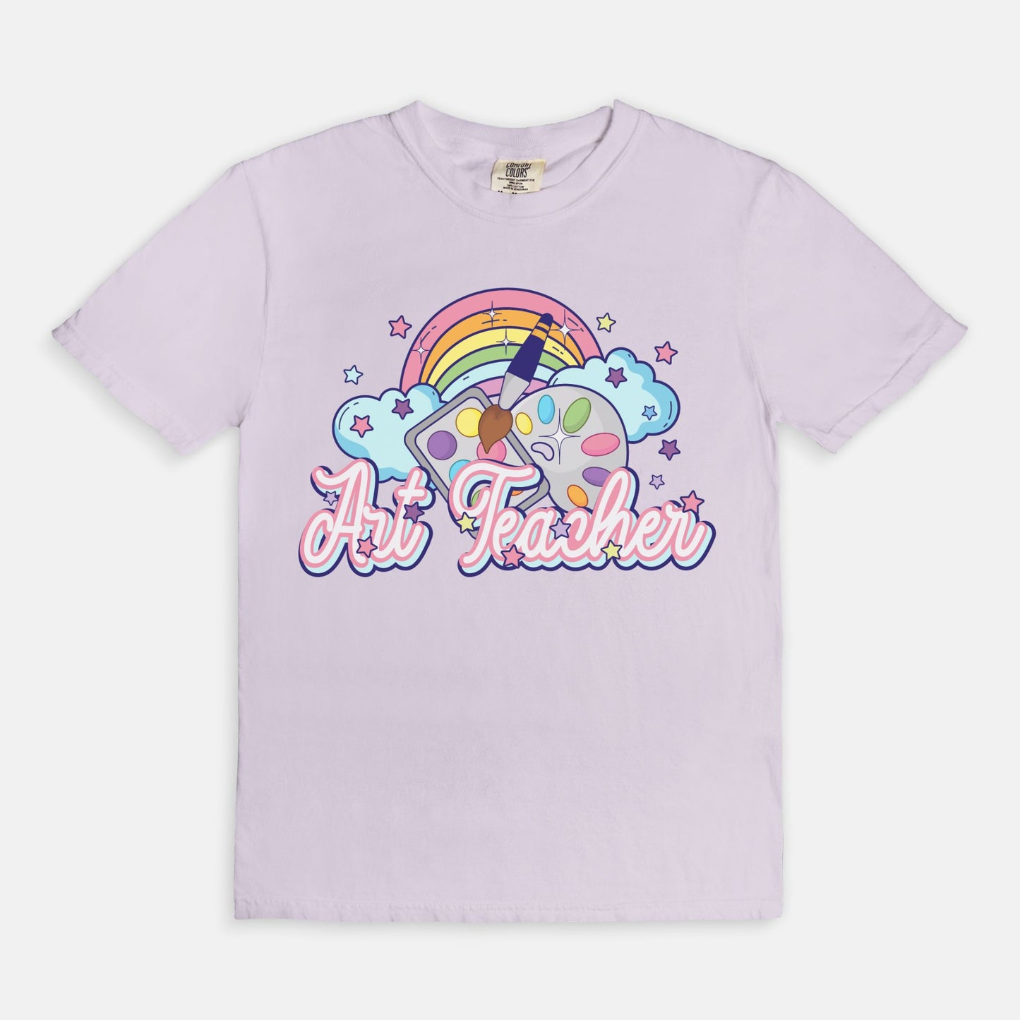 Art Teacher Rainbow Tee