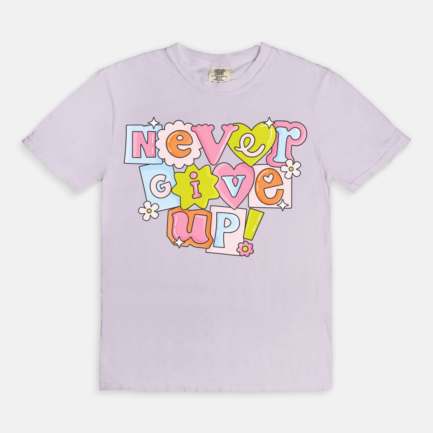 Never Give Up Ransom Tee