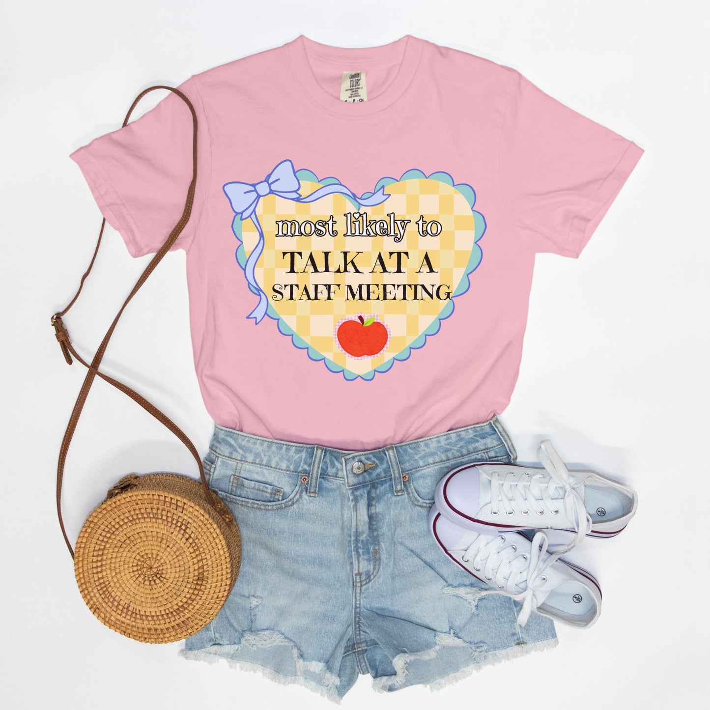 Most Likely To Talk At A Staff Meeting Tee