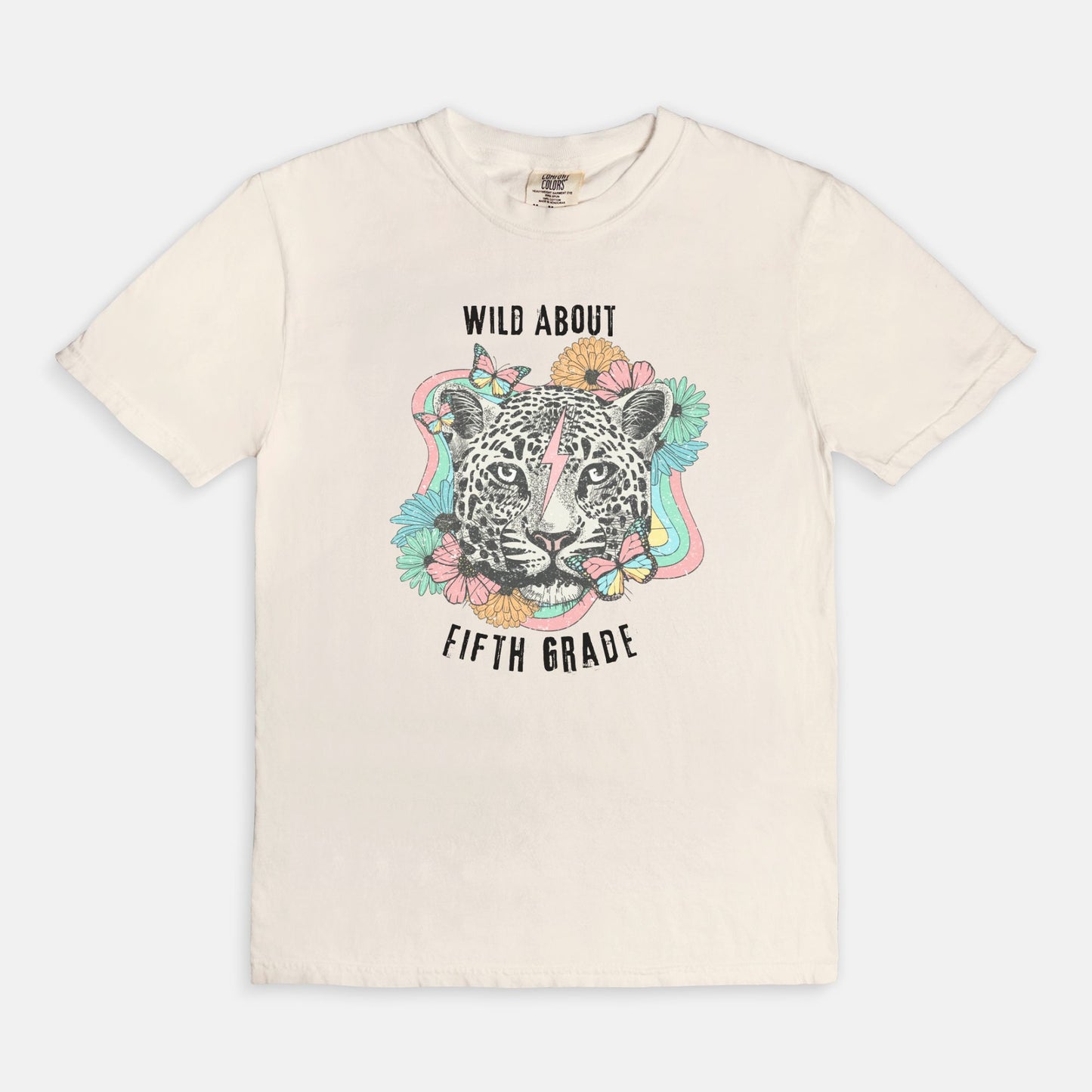 Wild About Fifth Grade Tee