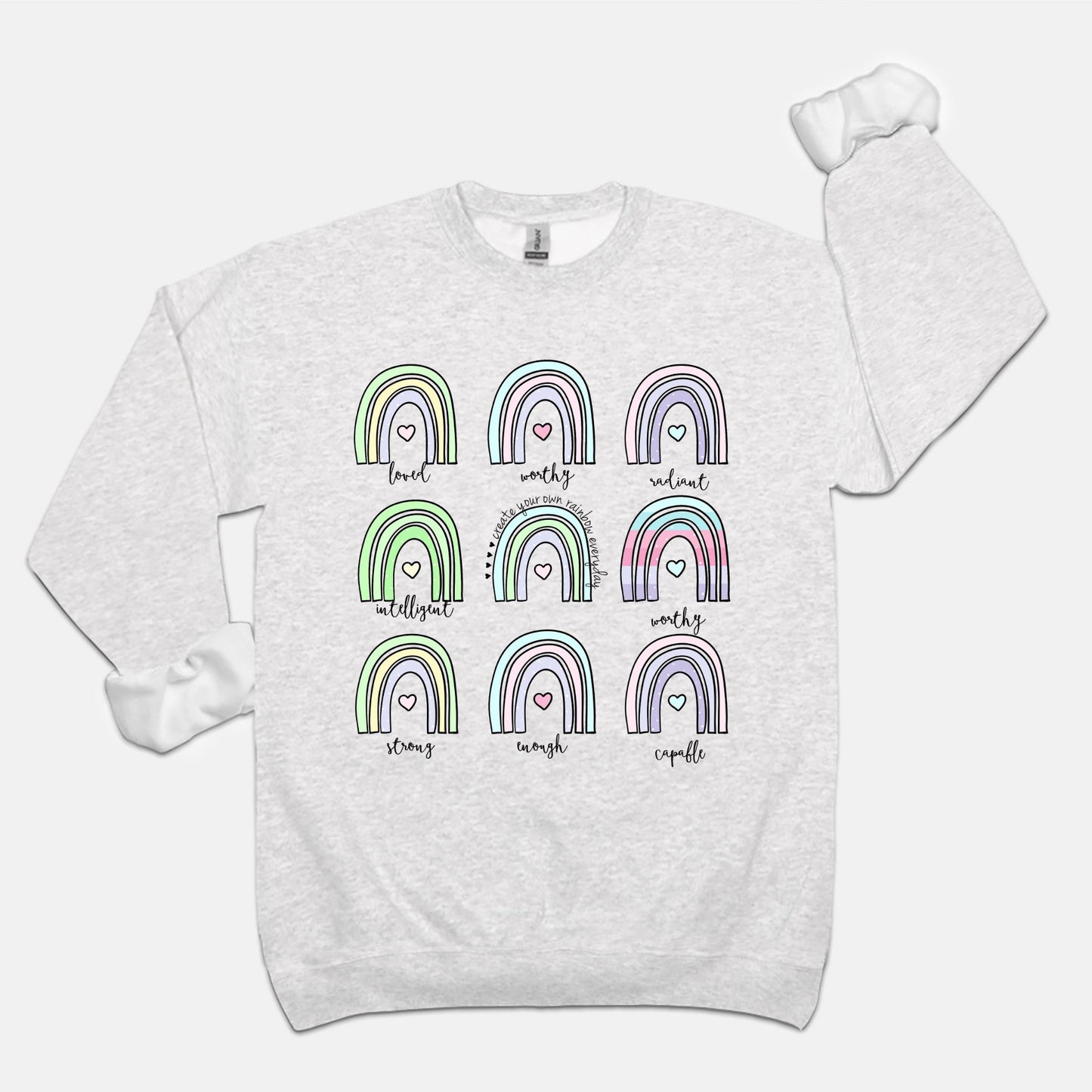 Rainbow Affirmation Sweatshirt