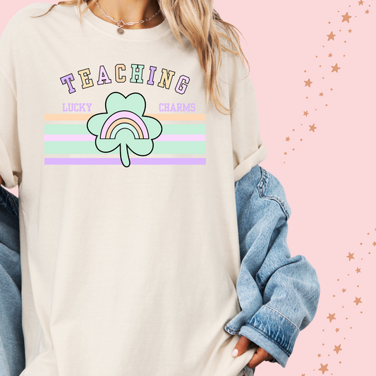 Teaching Lucky Charms Varsity Tee