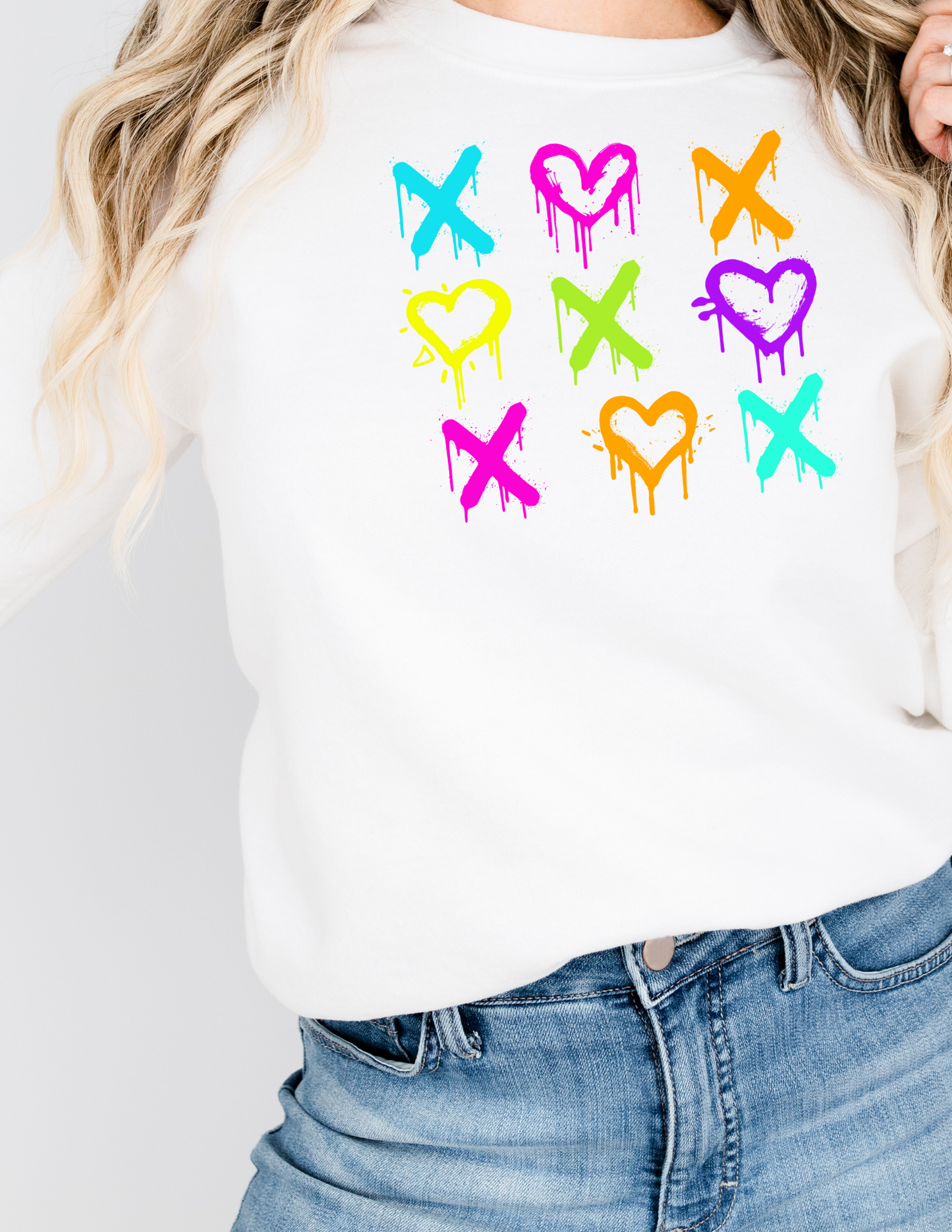 Dripping 'XoXo' - Crewneck Sweatshirt