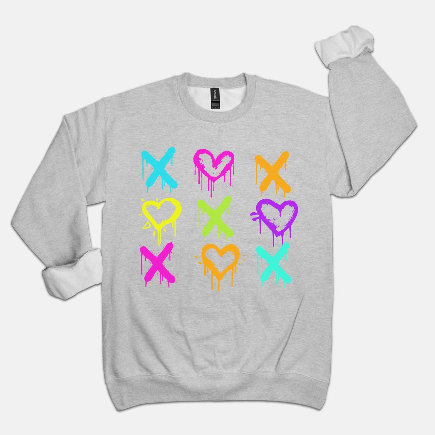 Dripping 'XoXo' - Crewneck Sweatshirt