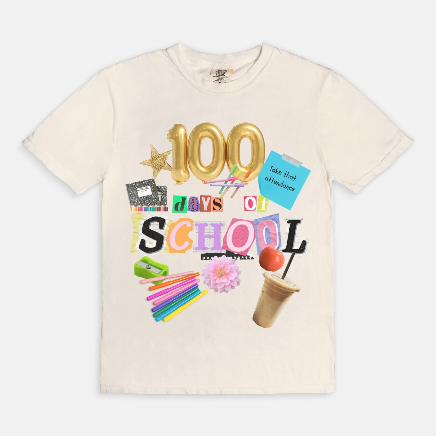Scrappy 100 Days of School Tee