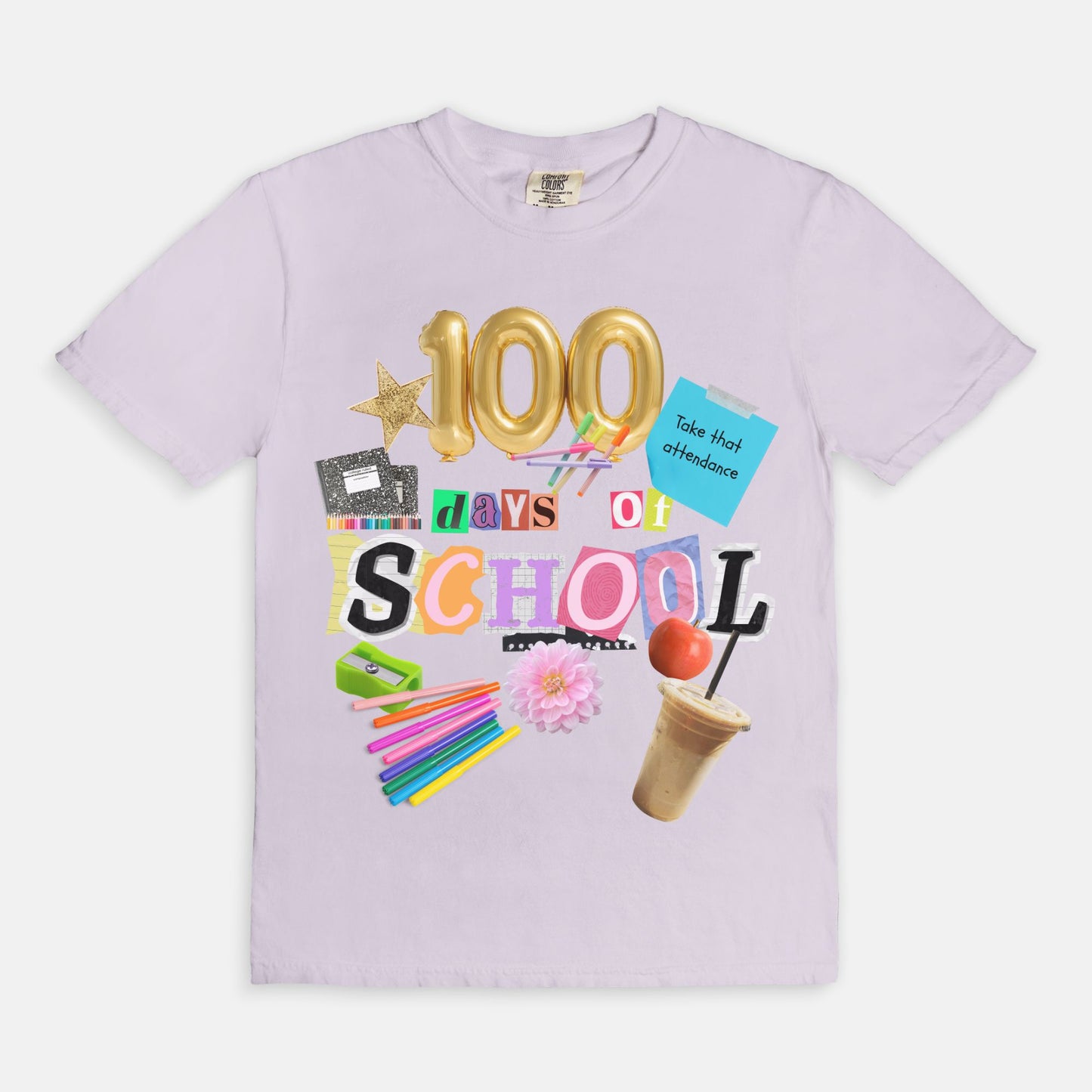 Scrappy 100 Days of School Tee