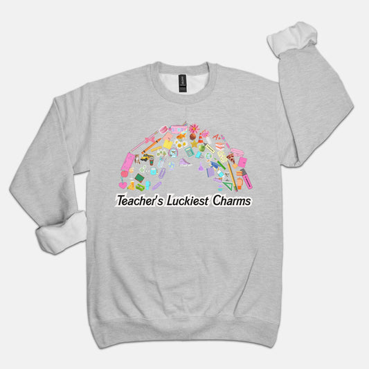 Teacher's Luckiest Charms Sweatshirt