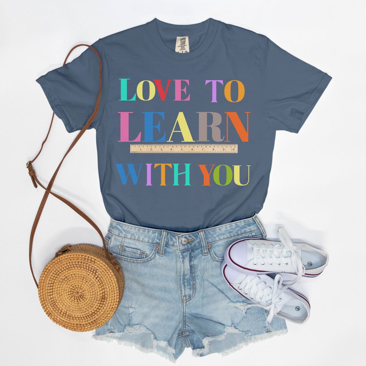 Love To Learn With You Tee