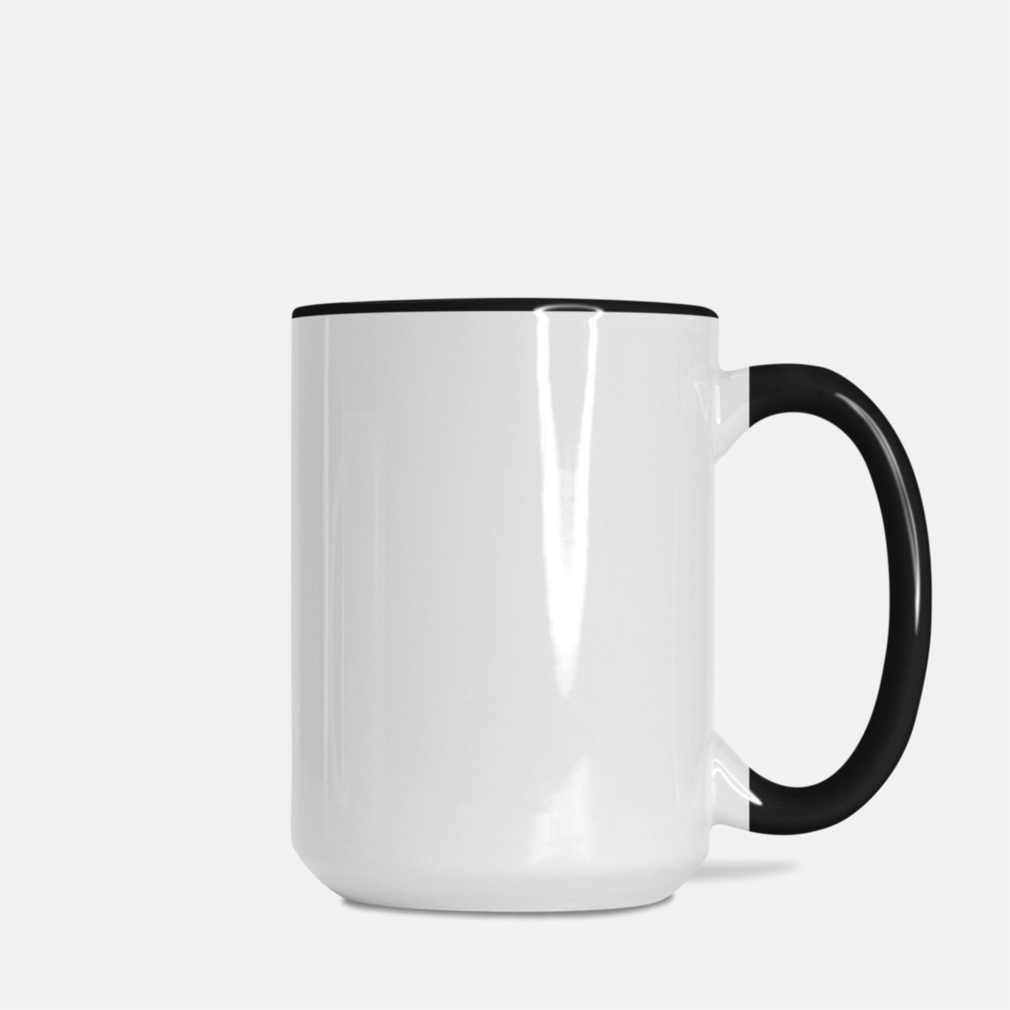 Haunt Mess Mug 15oz. (Black + White)