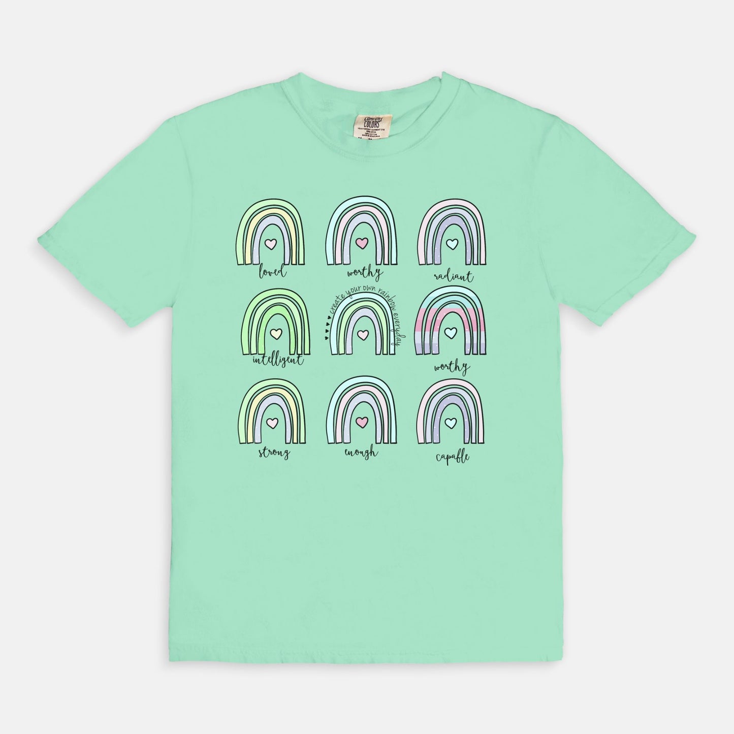 Rainbow Affirmation Tee