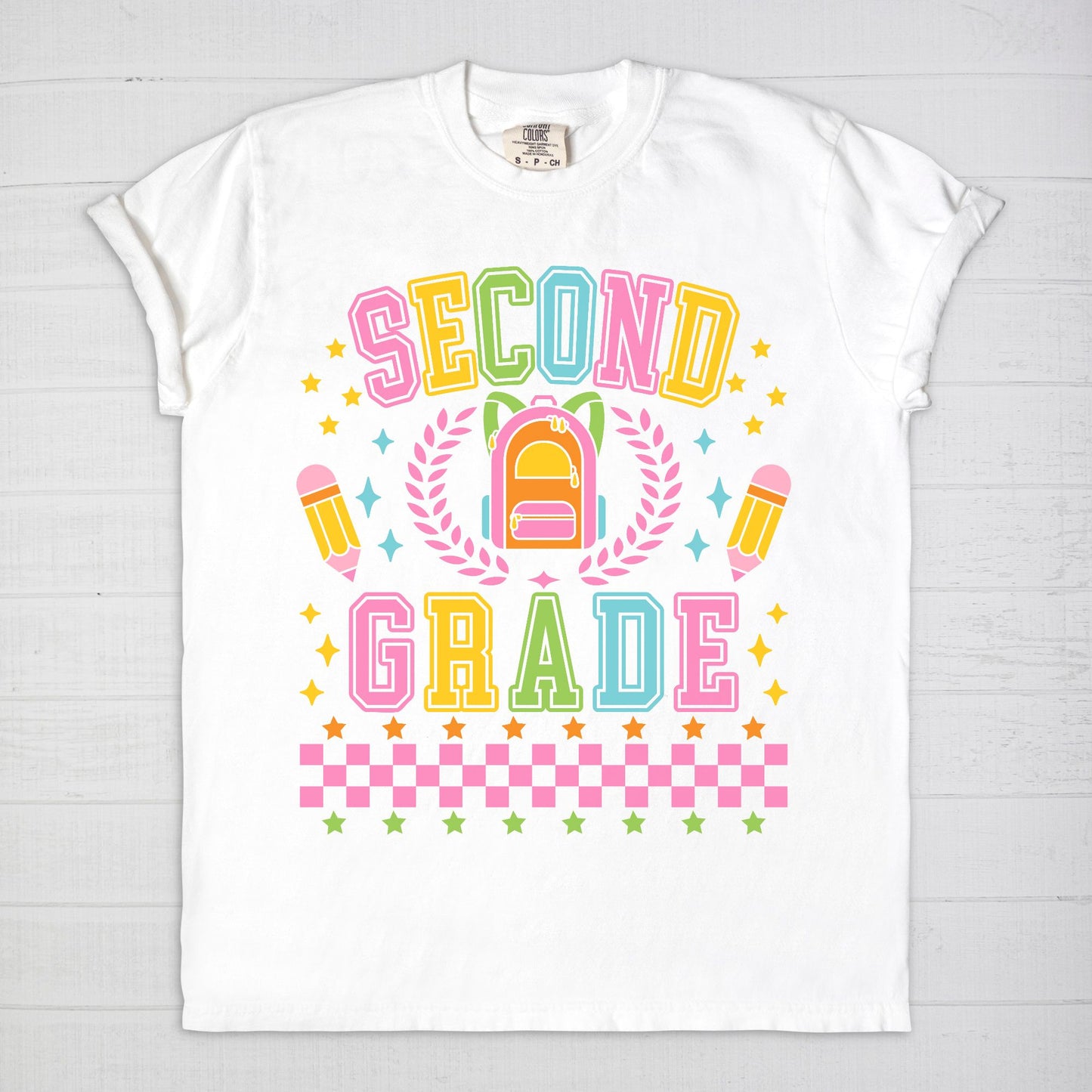 Second Grade Preppy Tee