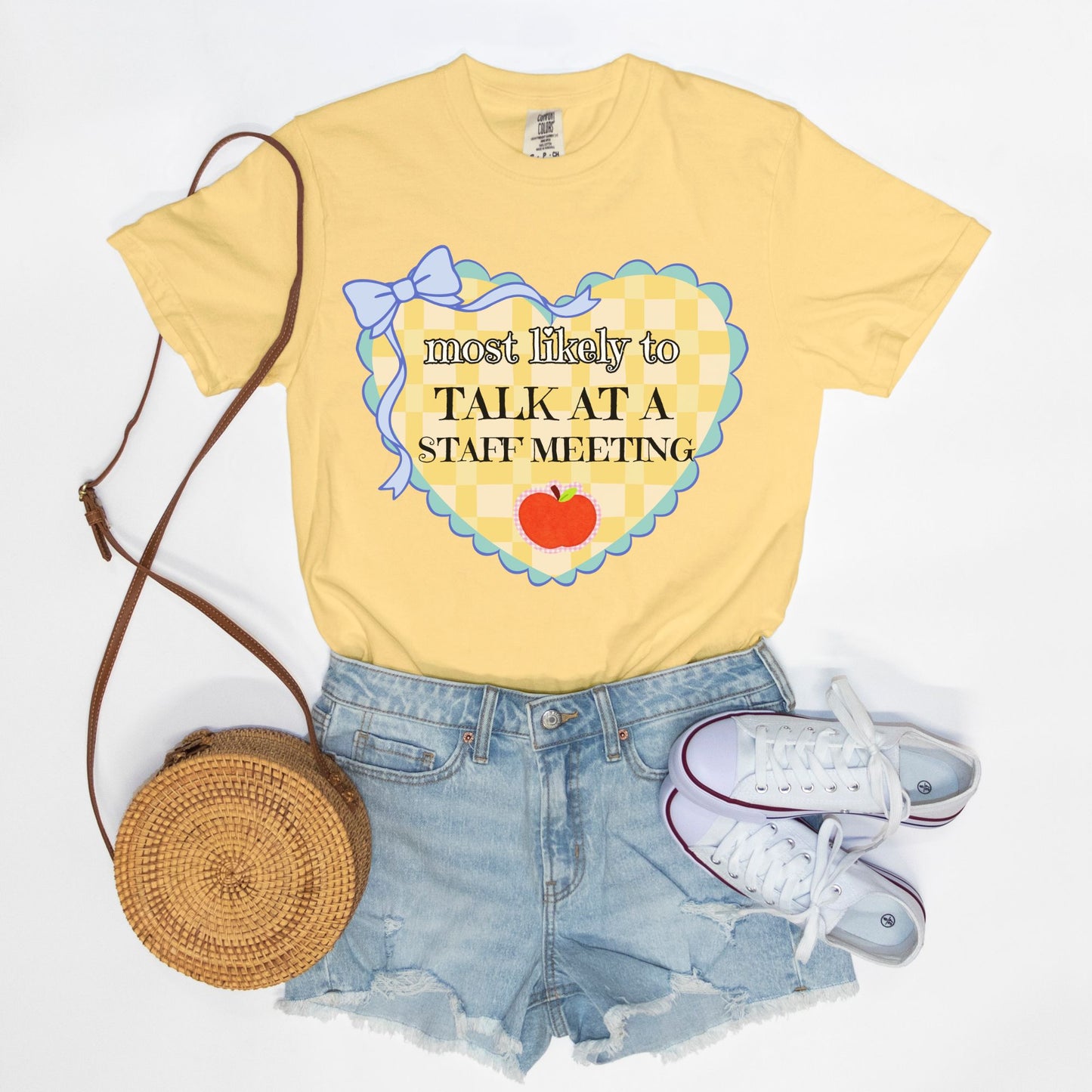 Most Likely To Talk At A Staff Meeting Tee