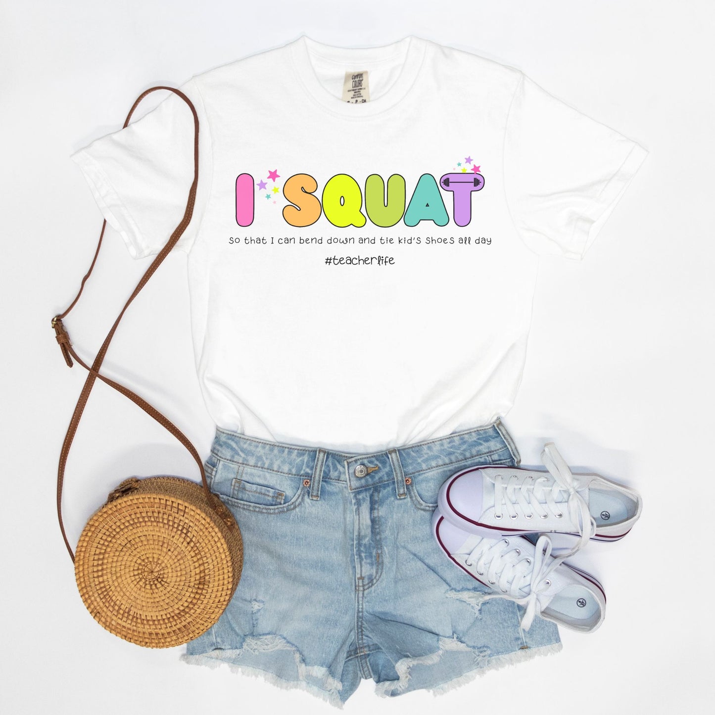I Squat -Teacher Tee