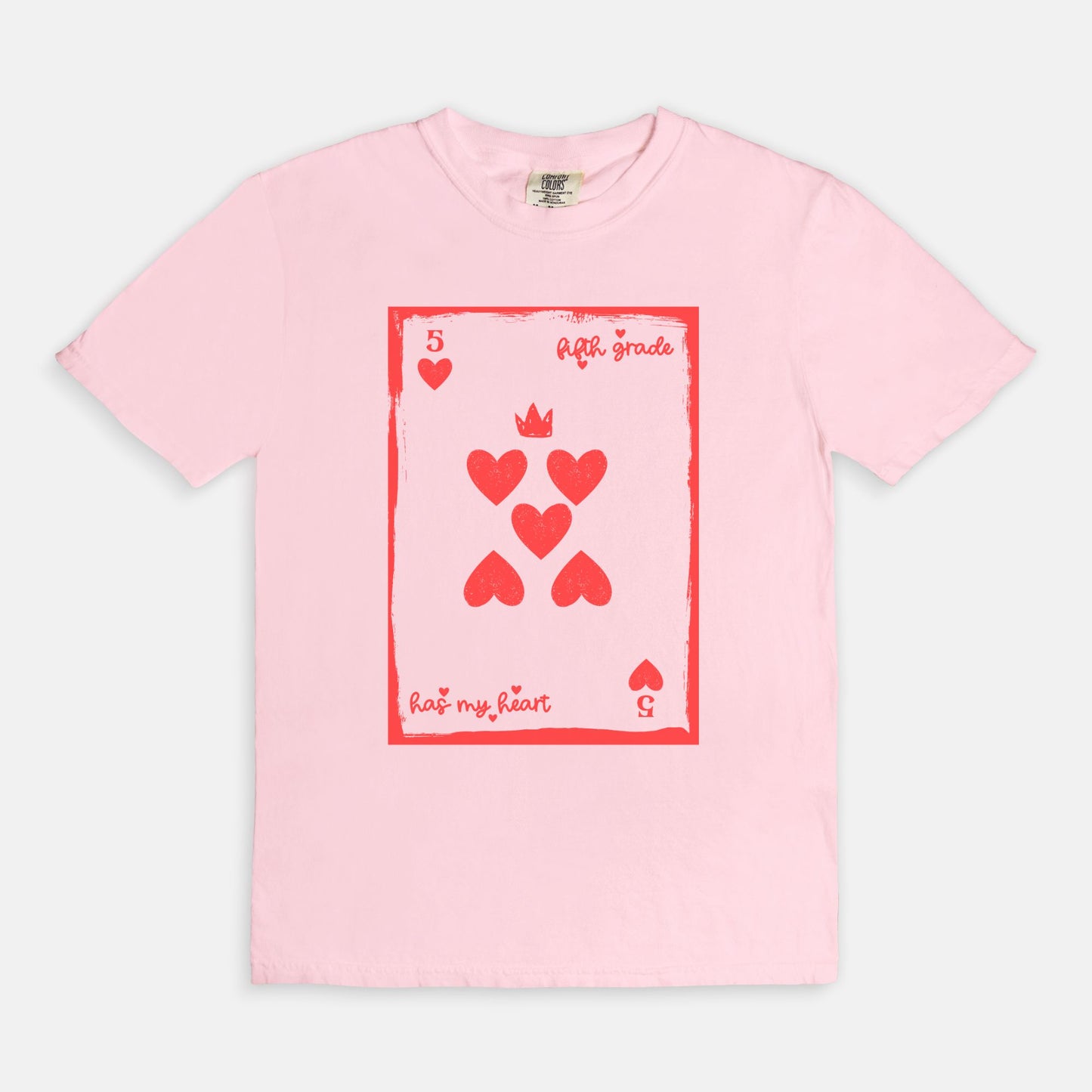 Fifth Grade Playing Card Tee