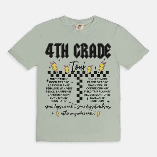 Fourth Grade Tour Tee