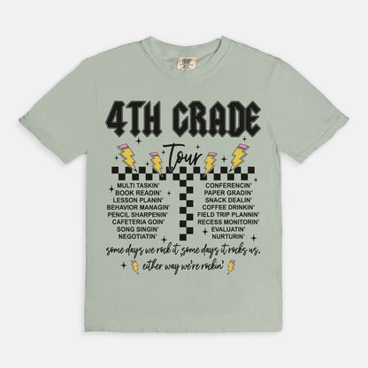 Fourth Grade Tour Tee