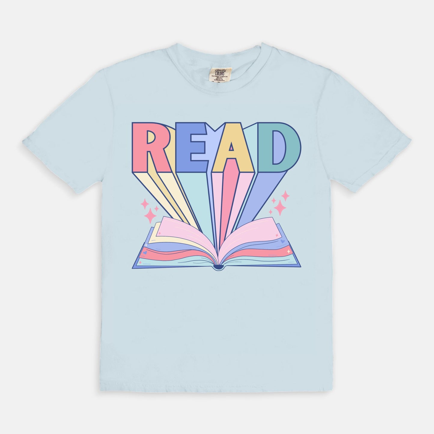 Read Retro Book Tee