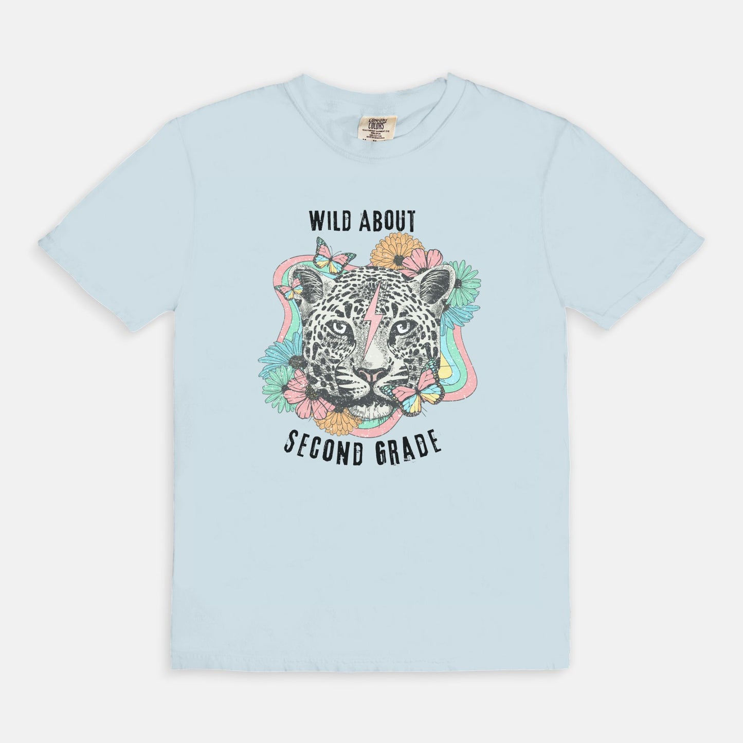 Wild About Second Grade Tee