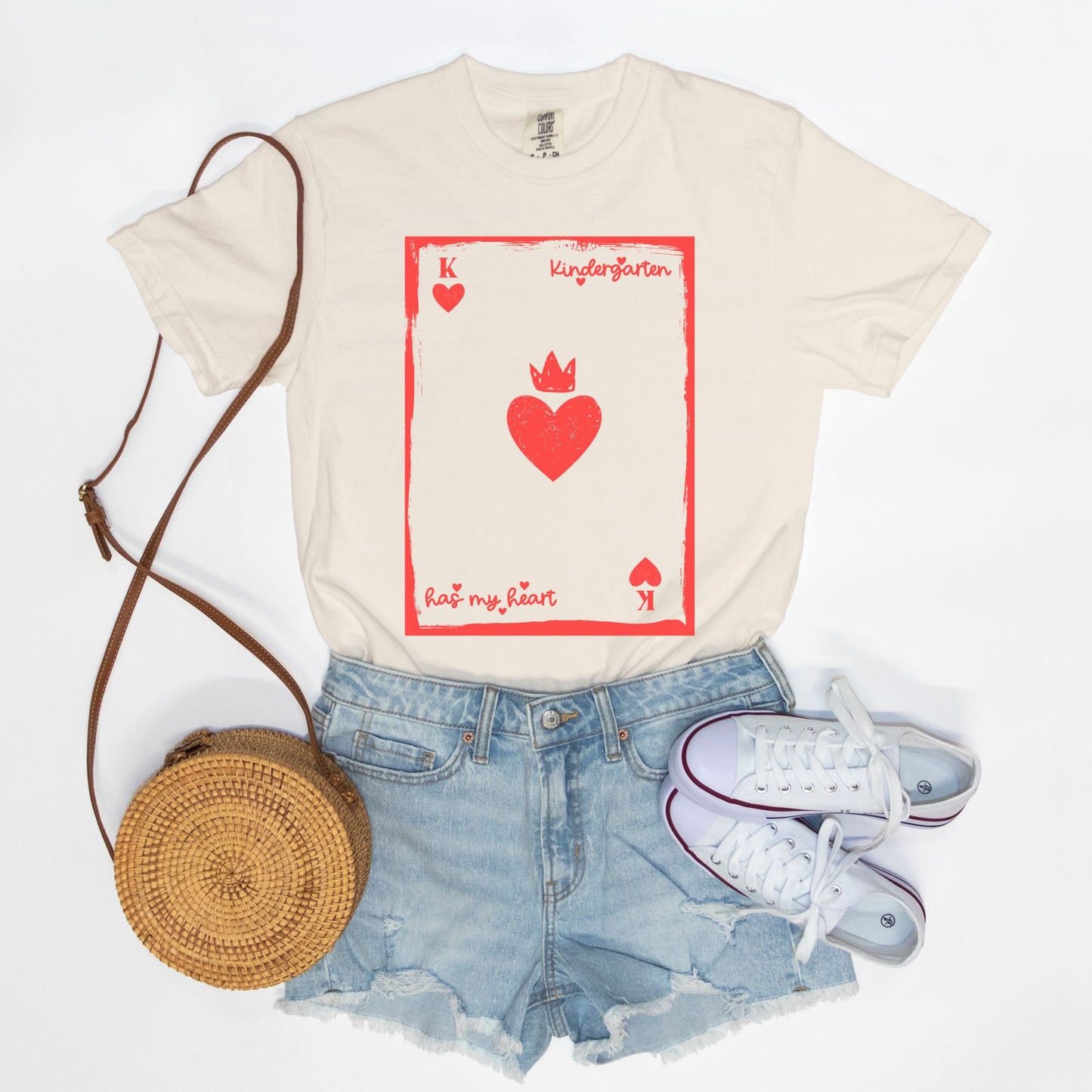 Kindergarten Playing Card Tee