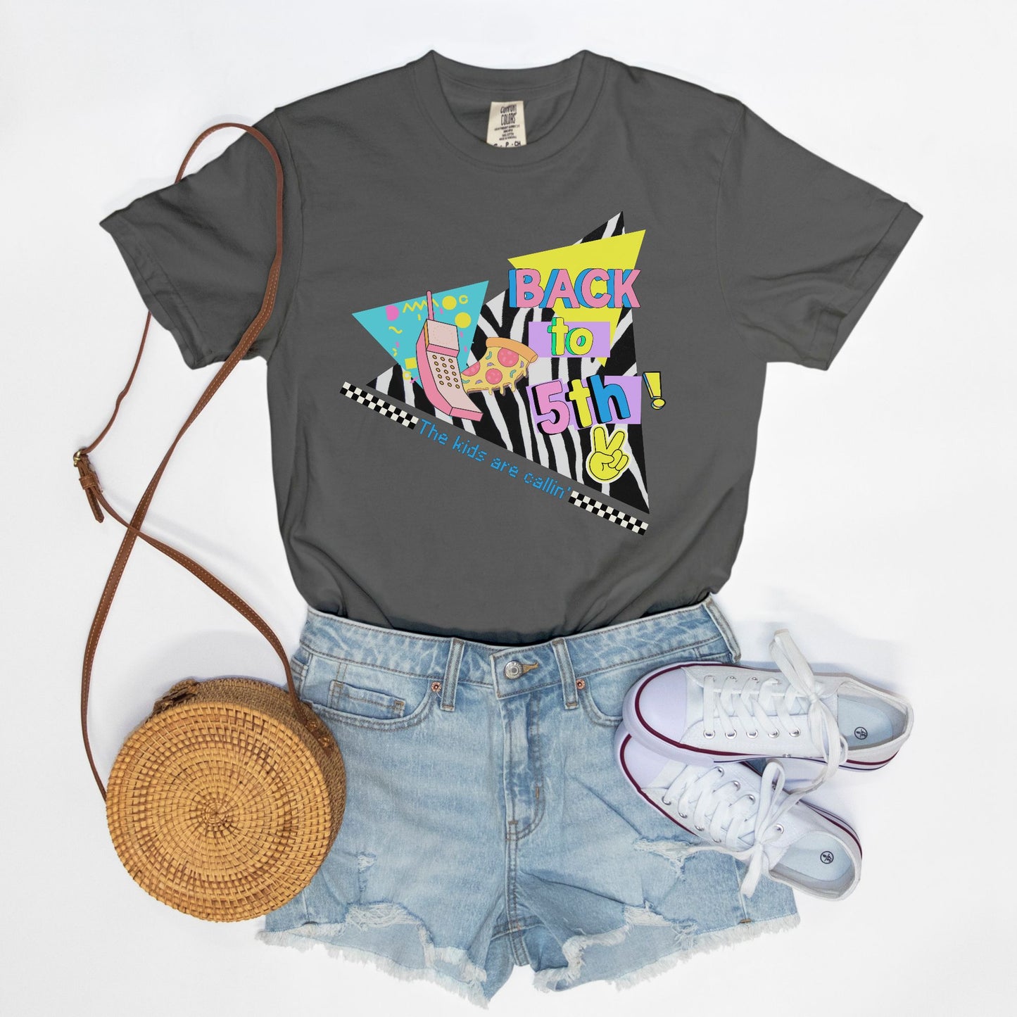 Retro Geometric 5th Tee