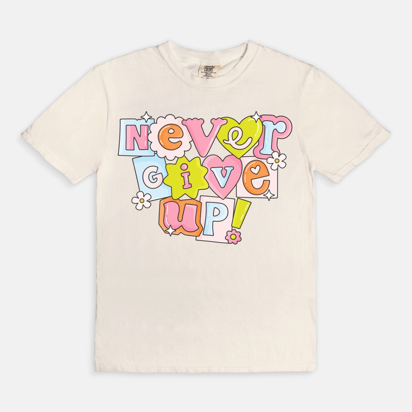 Never Give Up Ransom Tee