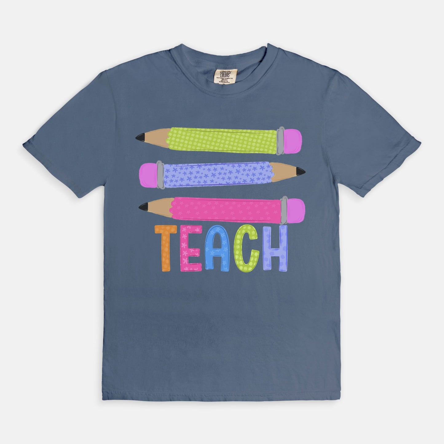 Funky Pencil Teach Tee