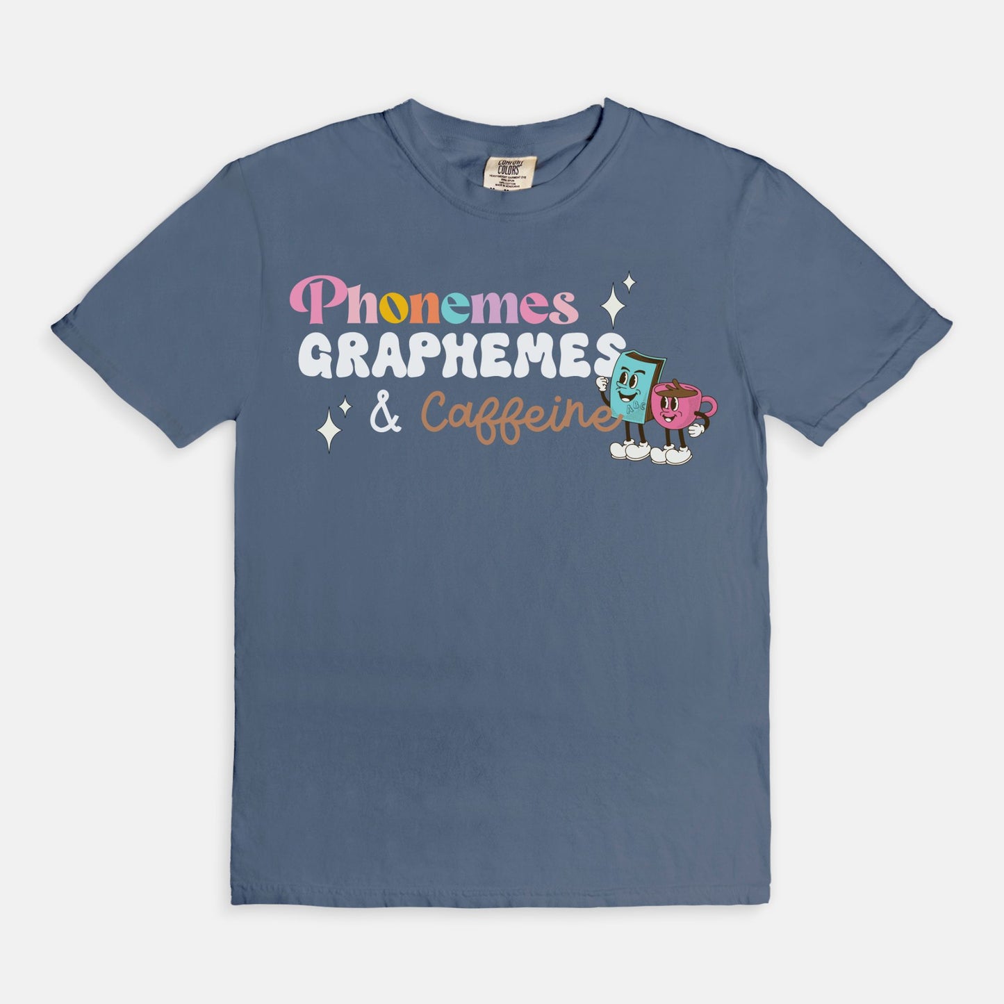 Phonemes, Graphemes, and Caffeine Tee