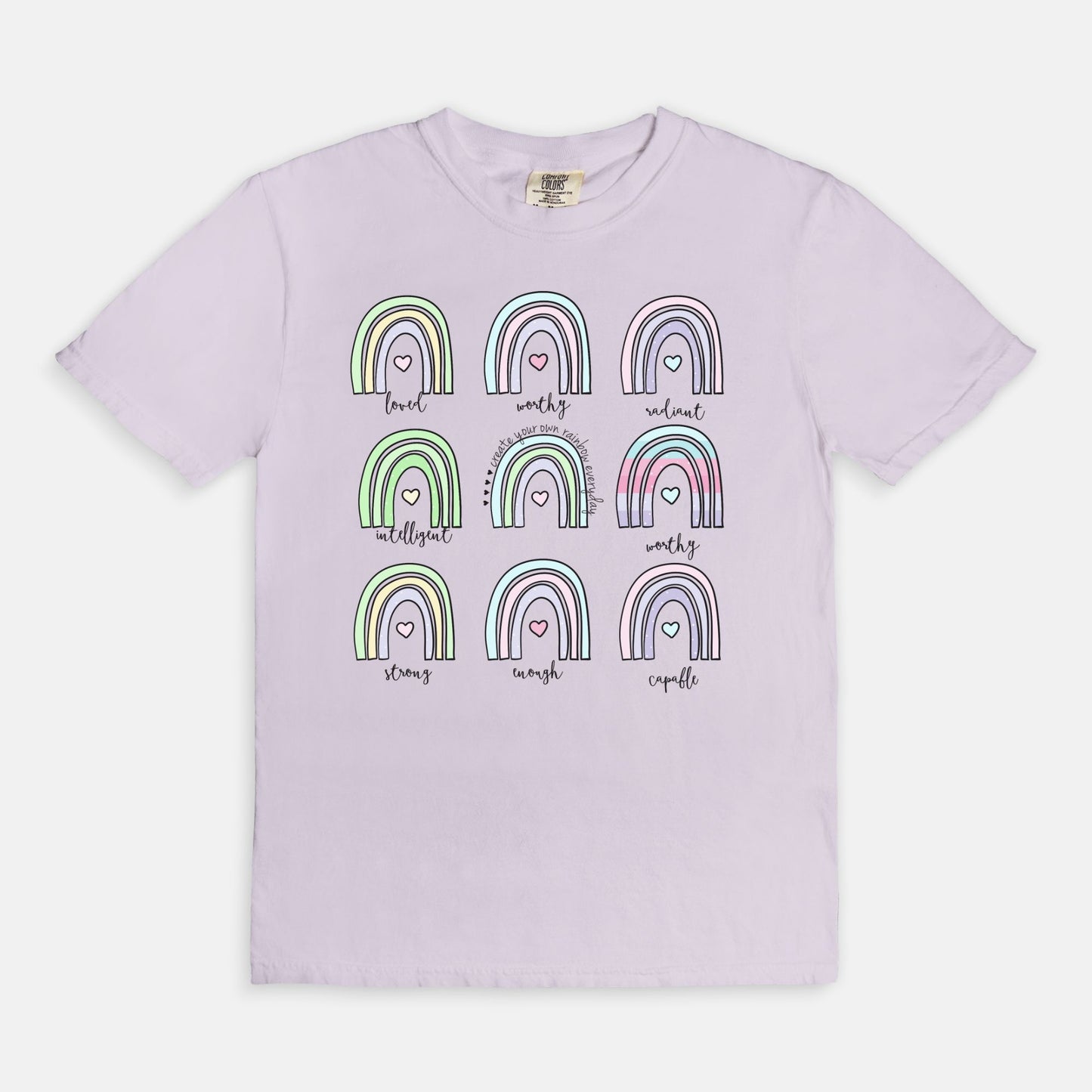 Rainbow Affirmation Tee