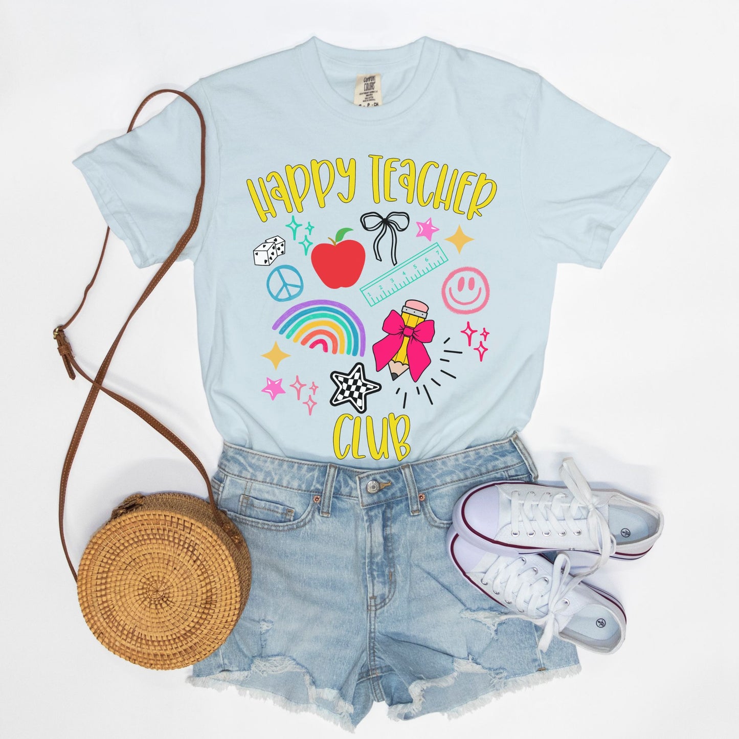 Happy Teacher Club Tee