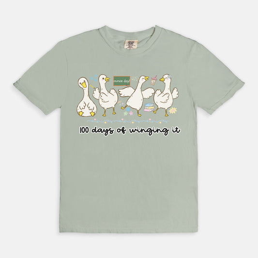 100 Days of Winging It Tee