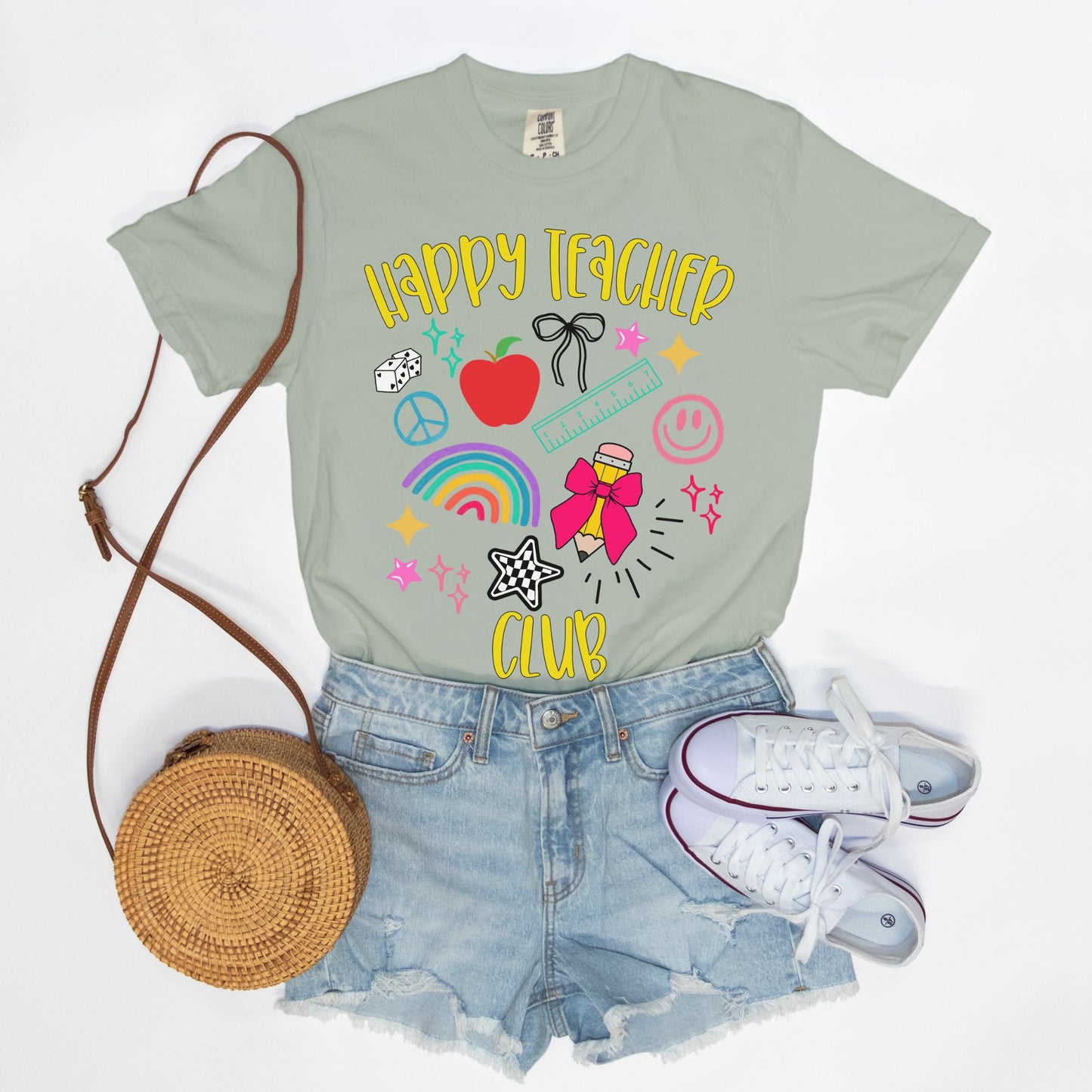 Happy Teacher Club Tee