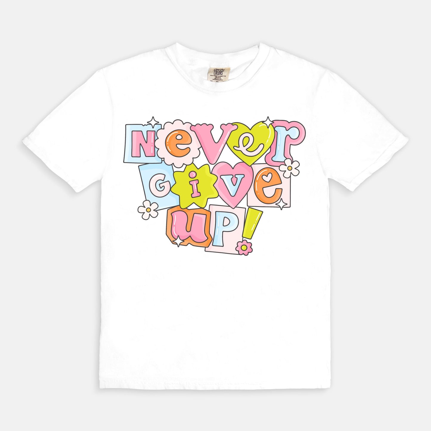 Never Give Up Ransom Tee