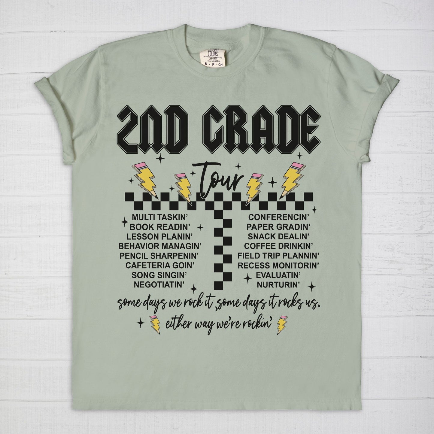 Second Grade Tour Tee