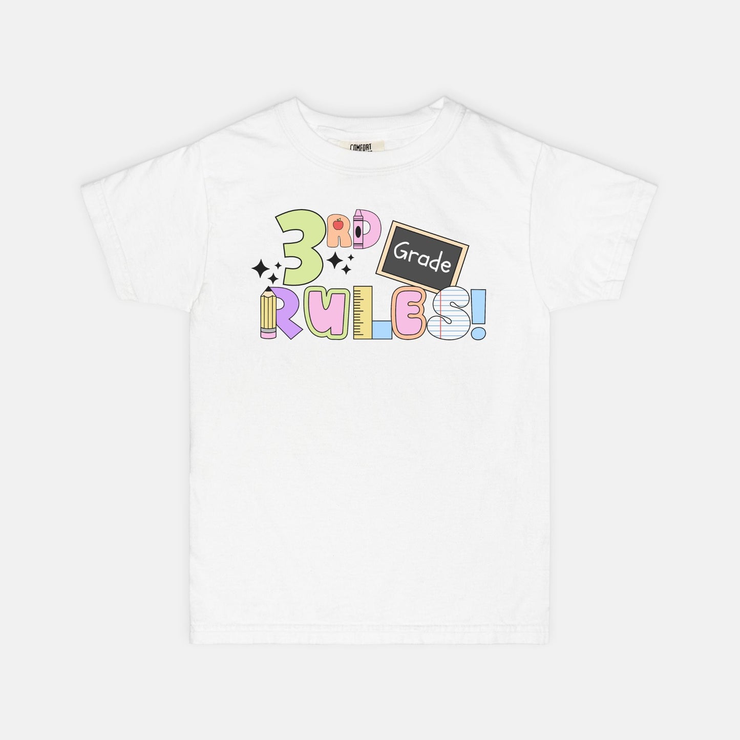 YOUTH 3rd Grade Rules Ransom Tee