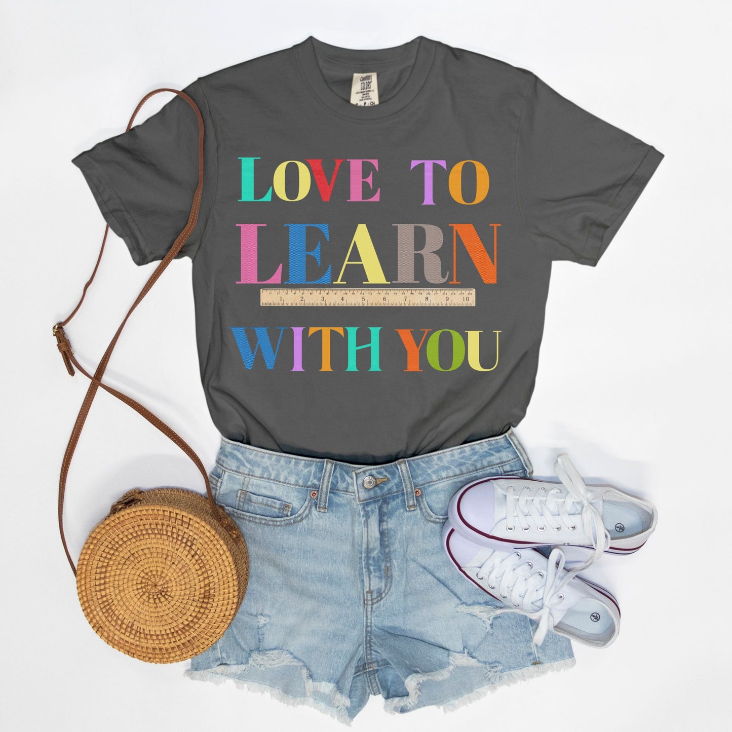 Love To Learn With You Tee