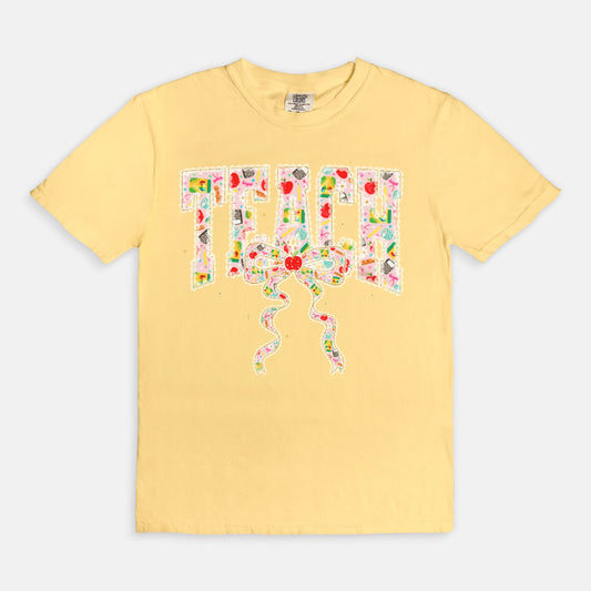 School Supplies Teach Coquette Tee