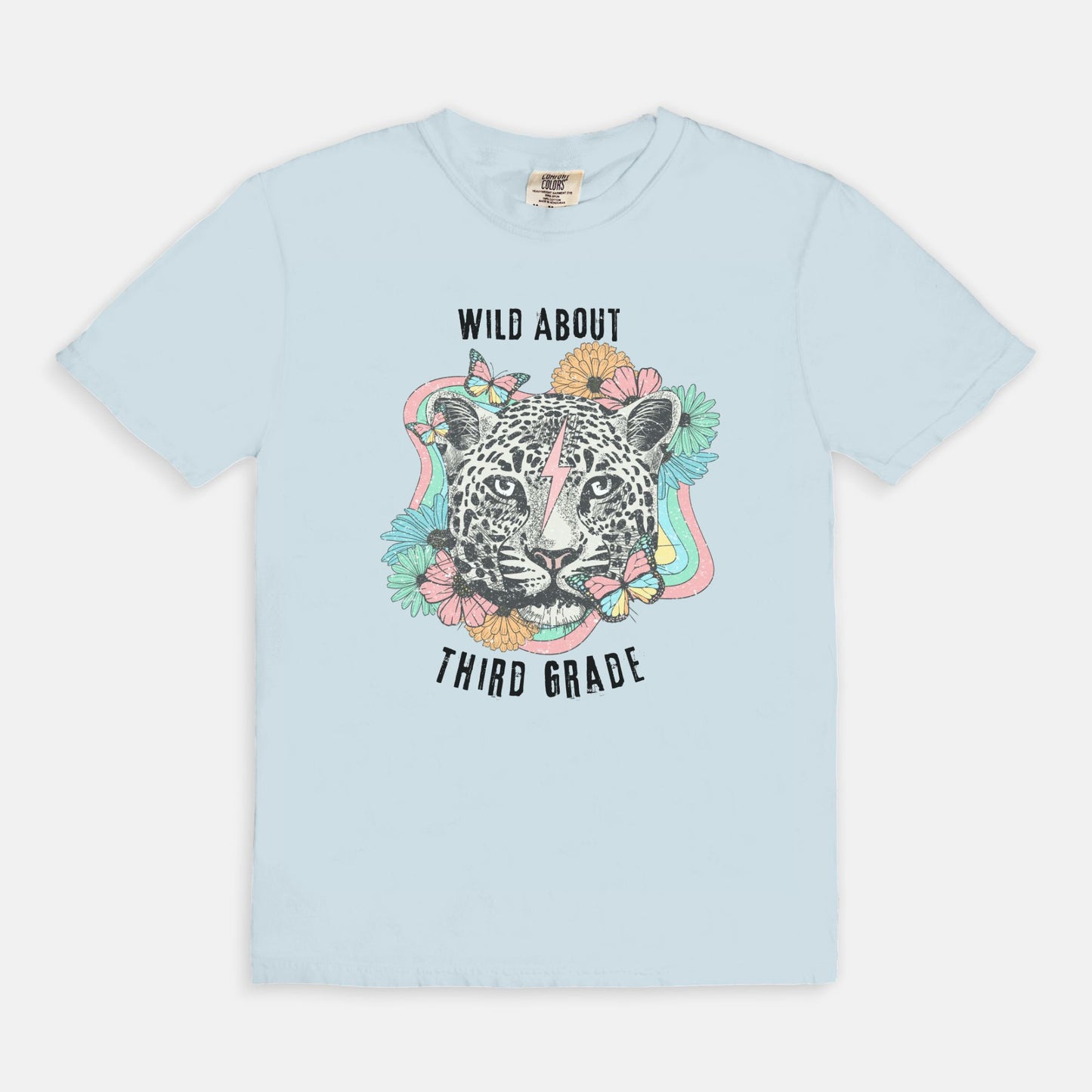 Wild About Third Grade Tee