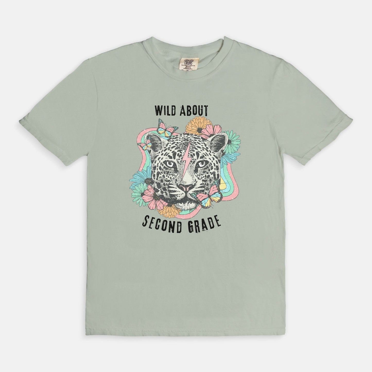 Wild About Second Grade Tee