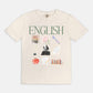 English Watercolor Collage Tee