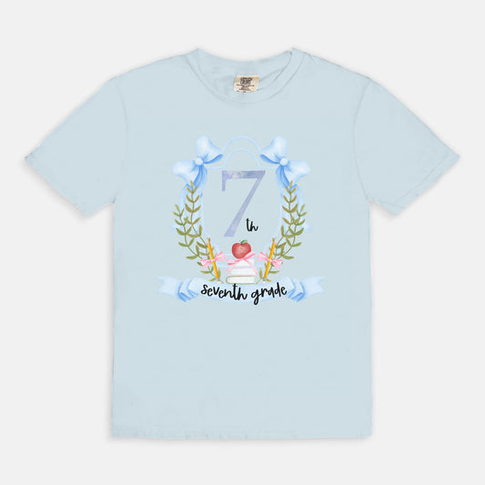 Seventh Grade Blue Coile Tee
