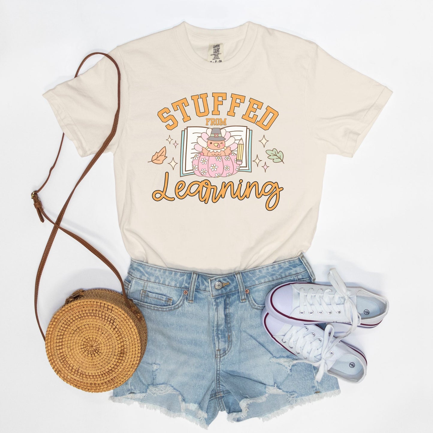 Stuffed From Learning Tee